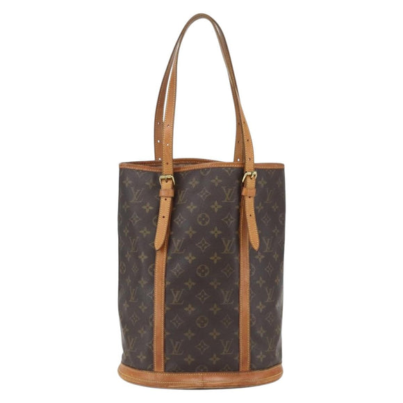LOUIS VUITTON Monogram Bucket GM Shoulder Bag M42236 LV Auth 164107