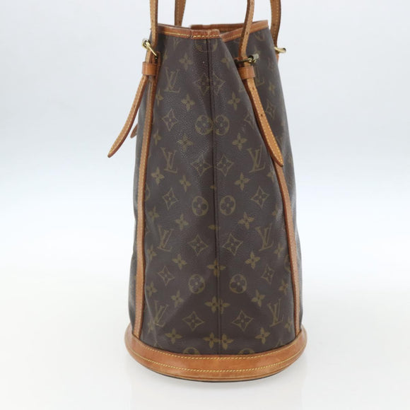 LOUIS VUITTON Monogram Bucket GM Shoulder Bag M42236 LV Auth 164107