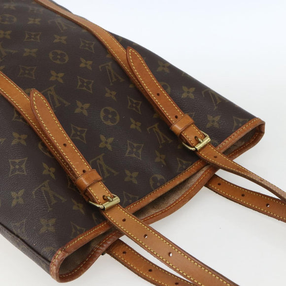 LOUIS VUITTON Monogram Bucket GM Shoulder Bag M42236 LV Auth 164107