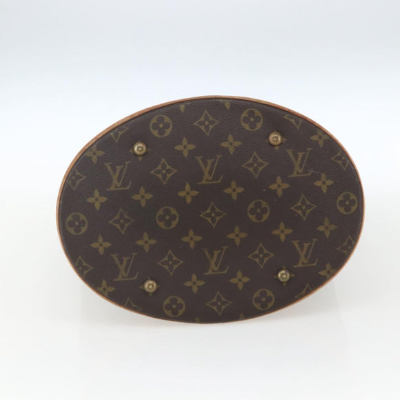 LOUIS VUITTON Monogram Bucket GM Shoulder Bag M42236 LV Auth 164107
