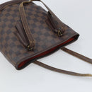 LOUIS VUITTON Damier Ebene Marais Shoulder Bag N42240 LV Auth 164110-6