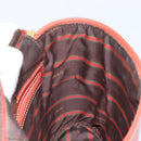 LOEWE Vanity Velazquez Hand Bag Leather Red Gold Auth 164114-19