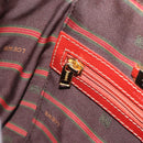 LOEWE Vanity Velazquez Hand Bag Leather Red Gold Auth 164114-21