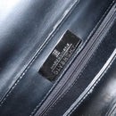 GIVENCHY Hand Bag Leather Black Auth 164116-17