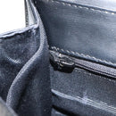 GIVENCHY Hand Bag Leather Black Auth 164116-21