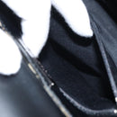 GIVENCHY Hand Bag Leather Black Auth 164116-22