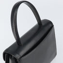GIVENCHY Hand Bag Leather Black Auth 164116-6