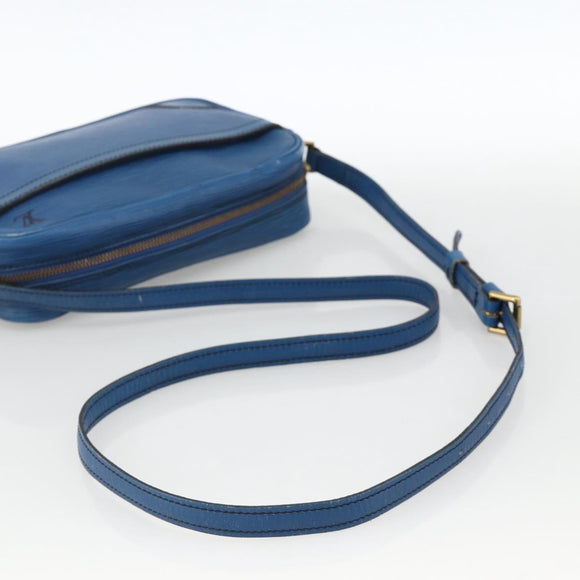 LOUIS VUITTON Epi Trocadero 23 Shoulder Bag Blue M52305 LV Auth 164119