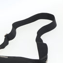 PRADA Shoulder Bag Nylon Black Silver Auth 164134-14