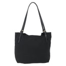 FENDI Tote Bag Black Silver Auth 164135-2