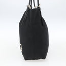 FENDI Tote Bag Black Silver Auth 164135-4
