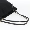 FENDI Tote Bag Black Silver Auth 164135-7