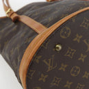 LOUIS VUITTON Monogram Bucket GM Shoulder Bag M42236 LV Auth 164141-14