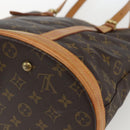LOUIS VUITTON Monogram Bucket GM Shoulder Bag M42236 LV Auth 164141-15