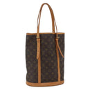 LOUIS VUITTON Monogram Bucket GM Shoulder Bag M42236 LV Auth 164141-1