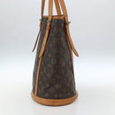 LOUIS VUITTON Monogram Bucket GM Shoulder Bag M42236 LV Auth 164141-3