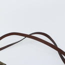 FENDI Zucca Canvas Tote Bag Black Brown Auth 164142-14