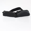 GUCCI GG Canvas Waist bag Black Silver 28566 Auth 164144-5