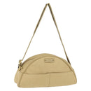 GUCCI Shoulder Bag Canvas Beige Gold 90781 Auth 164146-1