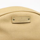GUCCI Shoulder Bag Canvas Beige Gold 90781 Auth 164146-15