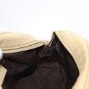 GUCCI Shoulder Bag Canvas Beige Gold 90781 Auth 164146-18