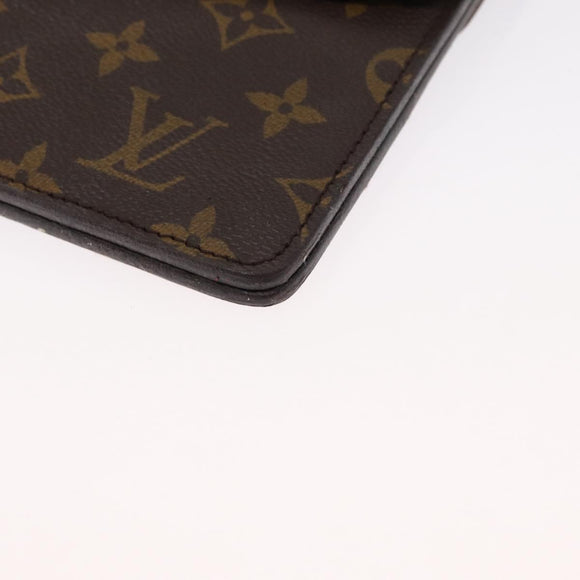 LOUIS VUITTON Monogram Double Rabat Shoulder Bag M51815 LV Auth 164147