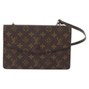 LOUIS VUITTON Monogram Double Rabat Shoulder Bag M51815 LV Auth 164147-13