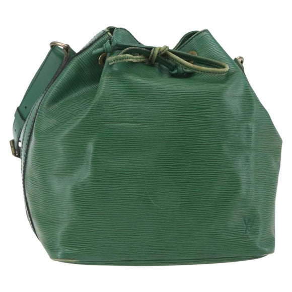 LOUIS VUITTON Epi Petit Noe Shoulder Bag Green M44104 LV Auth 164149