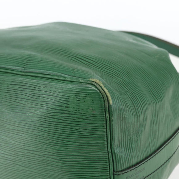 LOUIS VUITTON Epi Petit Noe Shoulder Bag Green M44104 LV Auth 164149