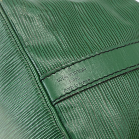 LOUIS VUITTON Epi Petit Noe Shoulder Bag Green M44104 LV Auth 164149