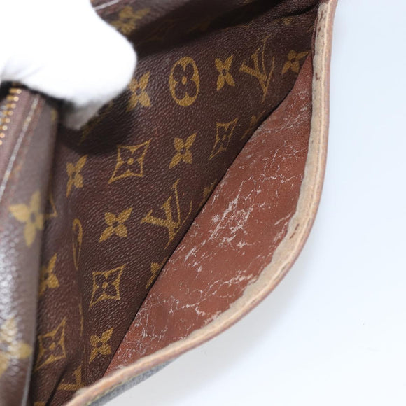 LOUIS VUITTON Monogram Compiegne 23 Clutch Bag M51847 LV Auth 164155