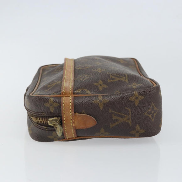 LOUIS VUITTON Monogram Compiegne 23 Clutch Bag M51847 LV Auth 164155