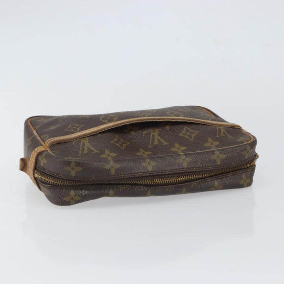 LOUIS VUITTON Monogram Compiegne 23 Clutch Bag M51847 LV Auth 164155