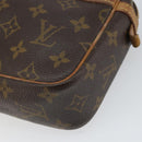 LOUIS VUITTON Monogram Compiegne 23 Clutch Bag M51847 LV Auth 164155-8