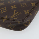 LOUIS VUITTON Monogram Pochette Accessoires Pouch M51980 LV Auth 164158-10
