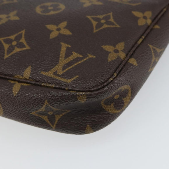 LOUIS VUITTON Monogram Pochette Accessoires Pouch M51980 LV Auth 164158