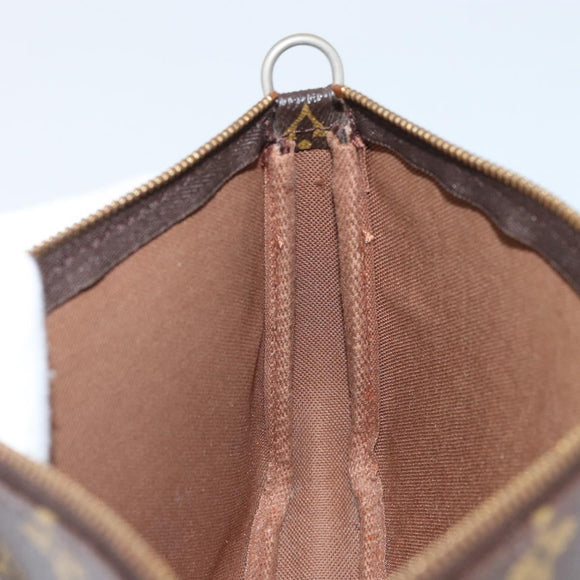LOUIS VUITTON Monogram Pochette Accessoires Pouch M51980 LV Auth 164158