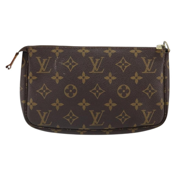 LOUIS VUITTON Monogram Pochette Accessoires Pouch M51980 LV Auth 164158