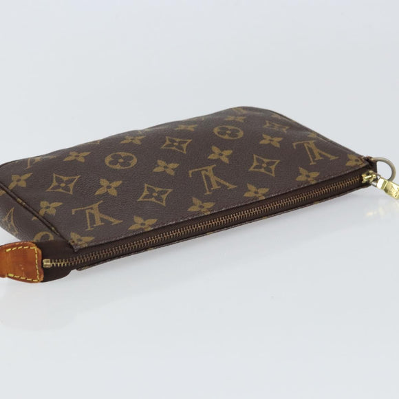 LOUIS VUITTON Monogram Pochette Accessoires Pouch M51980 LV Auth 164158