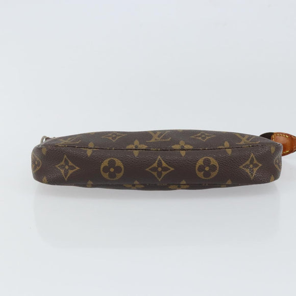 LOUIS VUITTON Monogram Pochette Accessoires Pouch M51980 LV Auth 164158
