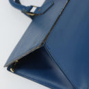LOUIS VUITTON Epi Sac Triangle Hand Bag Blue M52095 LV Auth 164160-15
