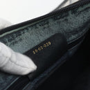 GUCCI GG Supreme Sherry Line Hand Bag PVC 2way Navy Gold 58 02 039 Auth 164169-12