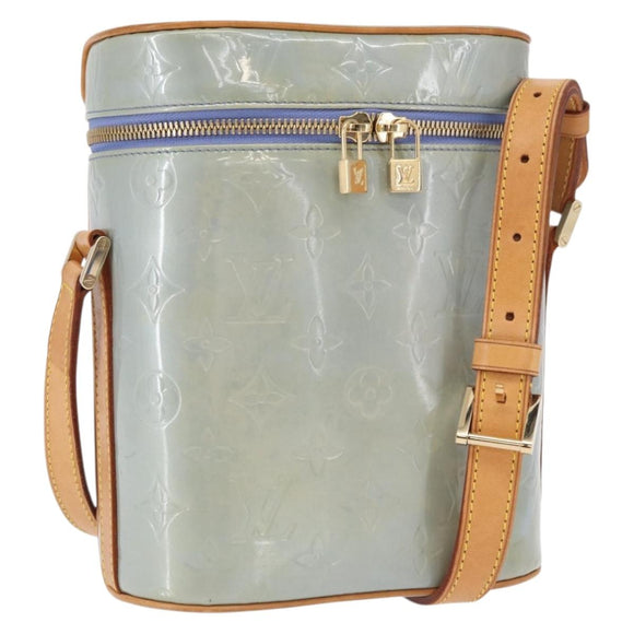 LOUIS VUITTON Monogram Vernis Sullivan Vertical Bag Lavande M91258 Auth 164173