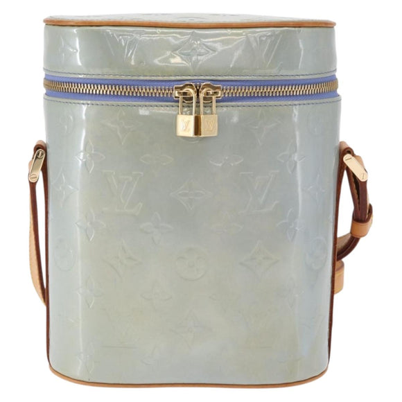LOUIS VUITTON Monogram Vernis Sullivan Vertical Bag Lavande M91258 Auth 164173