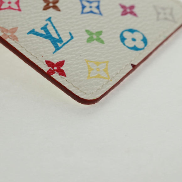 LOUIS VUITTON Monogram Multicolor Etui Miroir White M92651 LV Auth 164175SAV