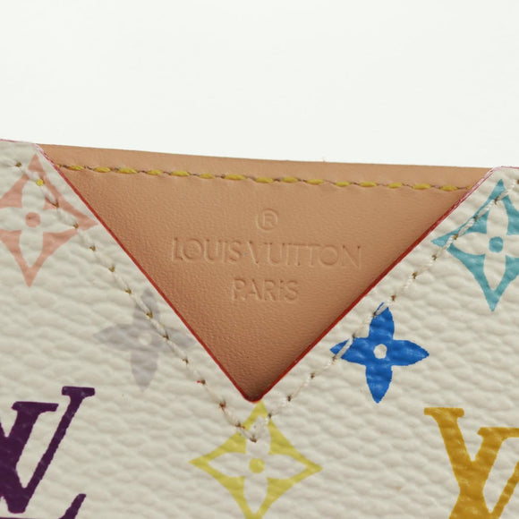LOUIS VUITTON Monogram Multicolor Etui Miroir White M92651 LV Auth 164175SAV