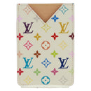 LOUIS VUITTON Monogram Multicolor Etui Miroir White M92651 LV Auth 164175SAV-13
