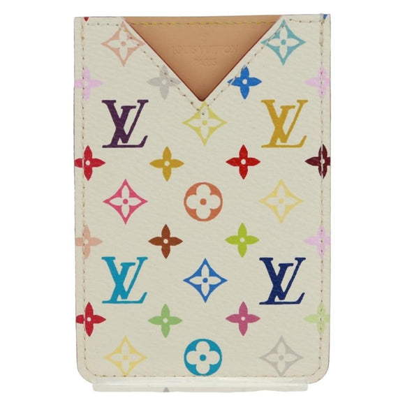 LOUIS VUITTON Monogram Multicolor Etui Miroir White M92651 LV Auth 164175SAV