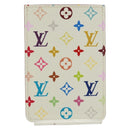 LOUIS VUITTON Monogram Multicolor Etui Miroir White M92651 LV Auth 164175SAV-2