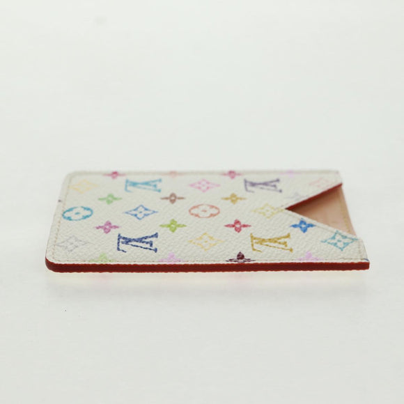 LOUIS VUITTON Monogram Multicolor Etui Miroir White M92651 LV Auth 164175SAV